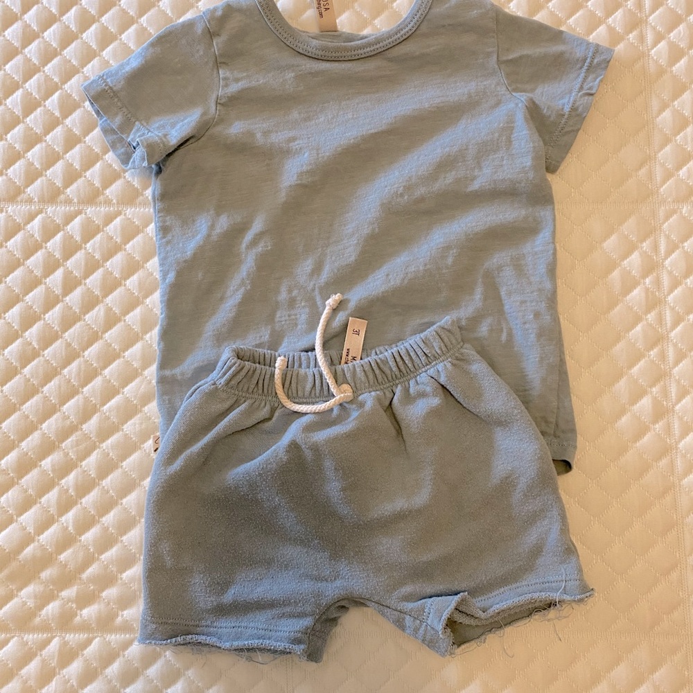 Childhoods Clothing brand t shirt and shorts